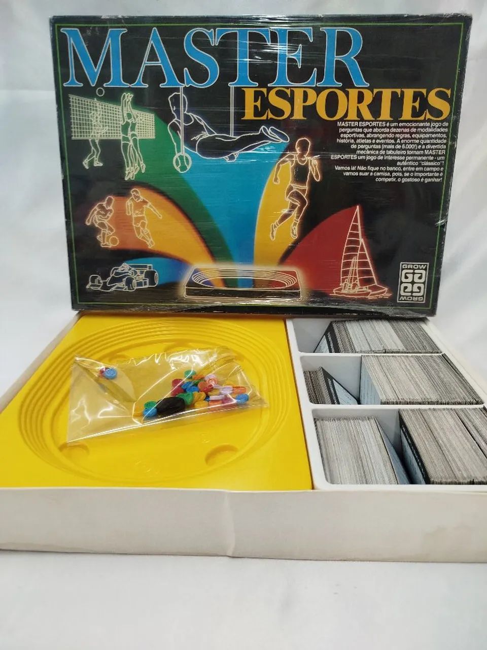 Jogo antigo Master esportes da GROW anos 80 