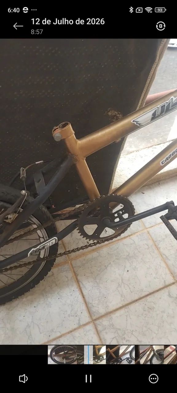 bmx ultra dourado  - Foto 2