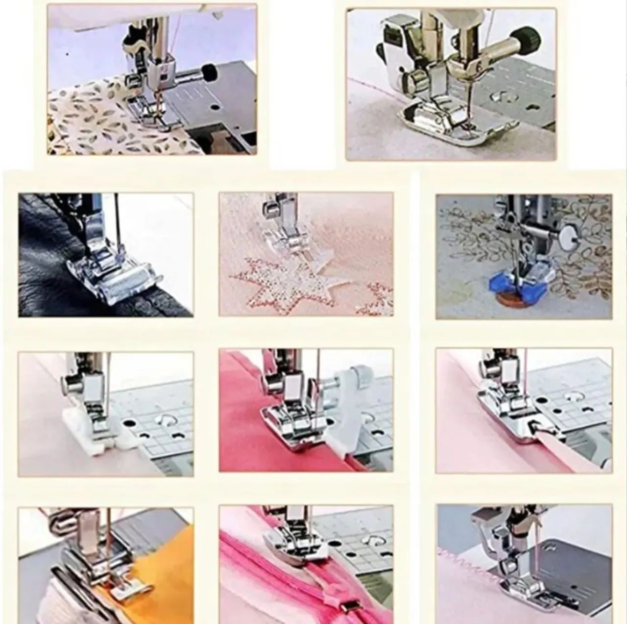 Calcadores para máquina de costura novo - Foto 2
