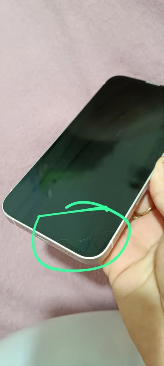 Vendo ou troco iphone 13 normal rose - Foto 2