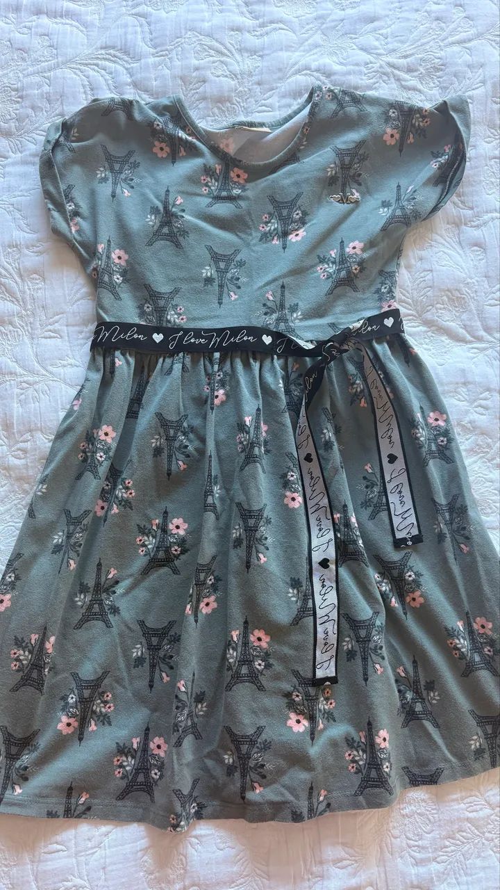 Lote vestidos marca Milon 10 anos 