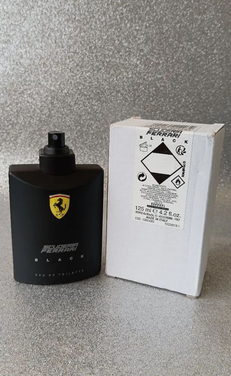 Perfume Ferrari Black Edt 125ml Original 