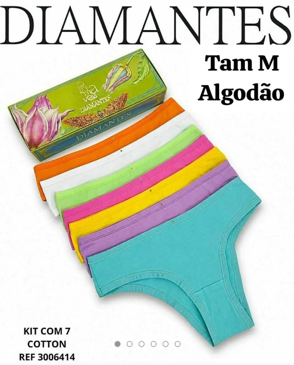 Kits Calcinhas Diamantes - Foto 2