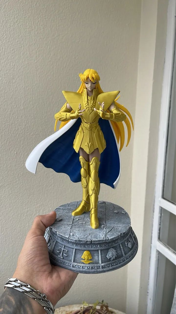 Shaka de Virgem - Cavaleiros do Zodíaco Action Figure - Foto 5