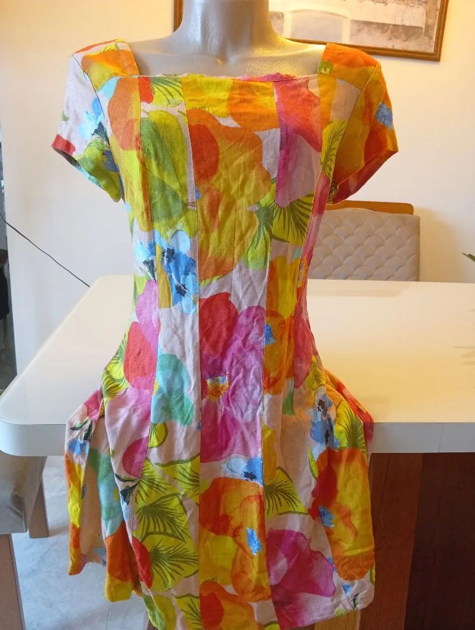 Vestido Farm colorido 