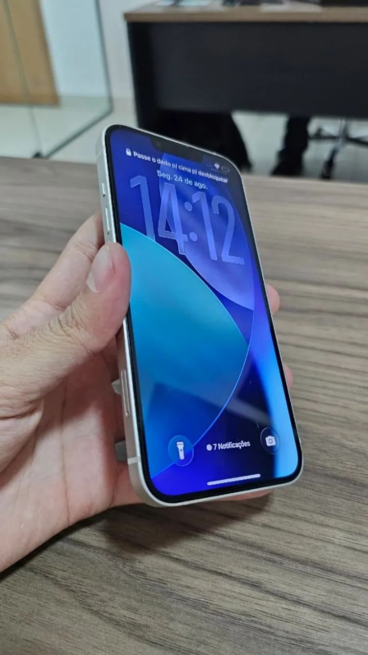 iPhone 13 Branco 128GB | Impecável + Caixa e Acessórios (Todo Original) - Foto 4