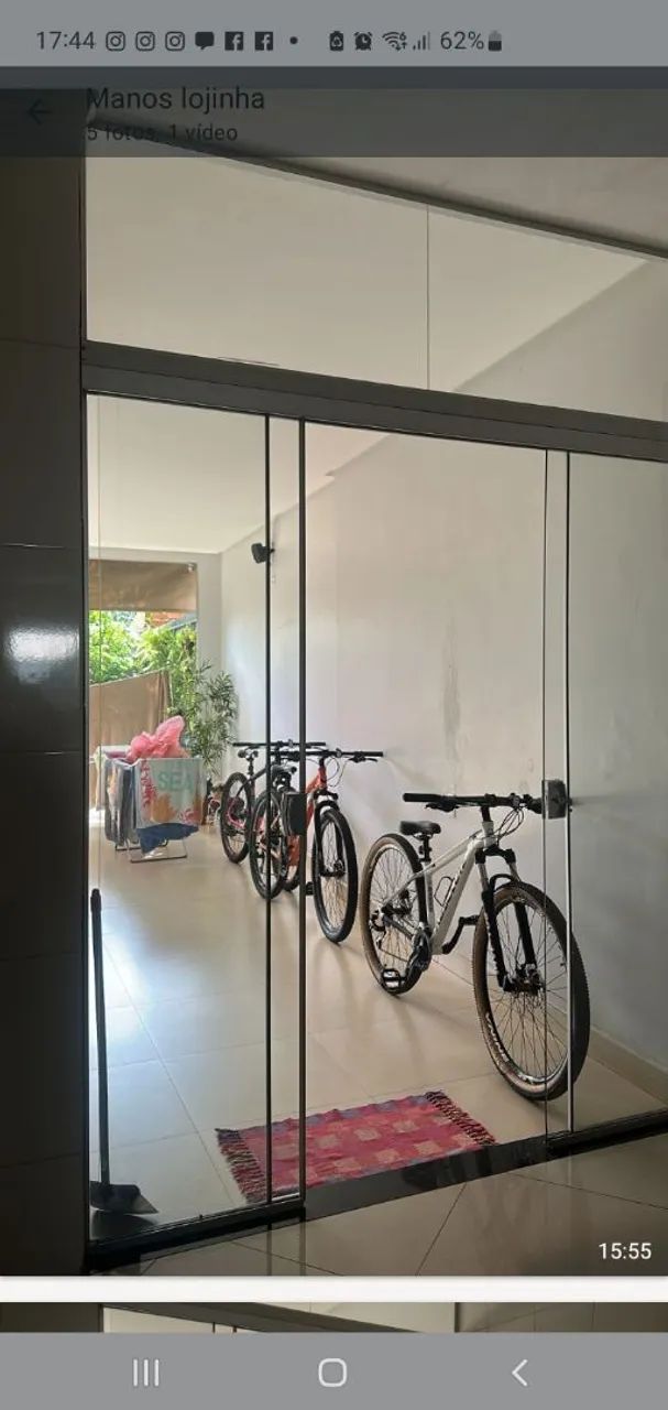 porta vidro usada 