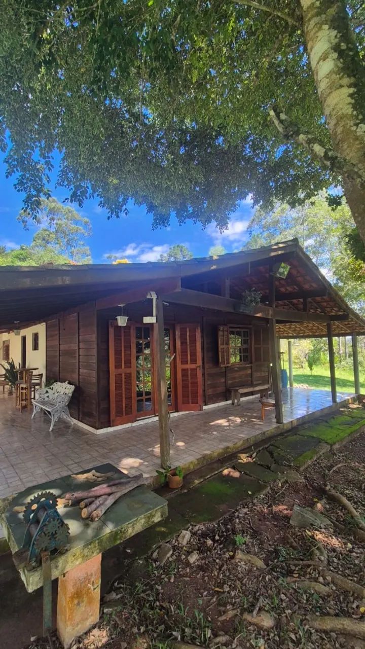 Sitio com praia particular na represa