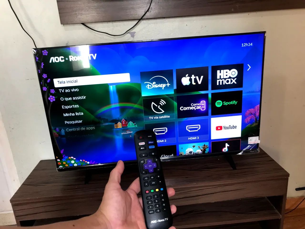 SMART TV AOC 43 polegadas 