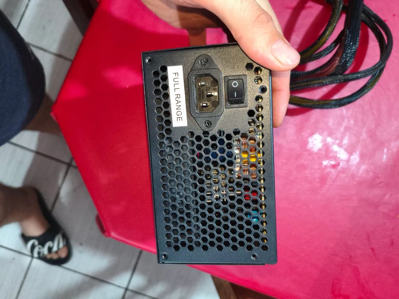 Fonte K-Mex Gaming Master 500W Real (EU459) - Excelente Estado - Foto 5
