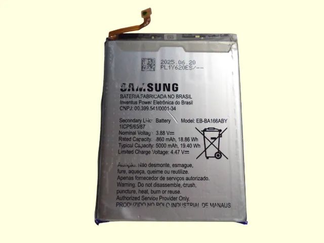 bateria original mod eb-ba166aby samsung a16 5g a166
