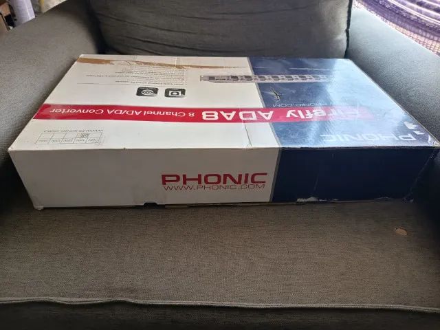 Pré Amplificador e conversor AD/DA Phonic Firefly ADA8 - Foto 3