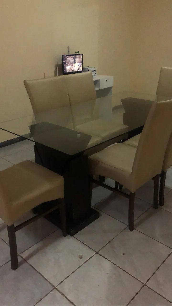 Mesa de vidro  - Foto 2