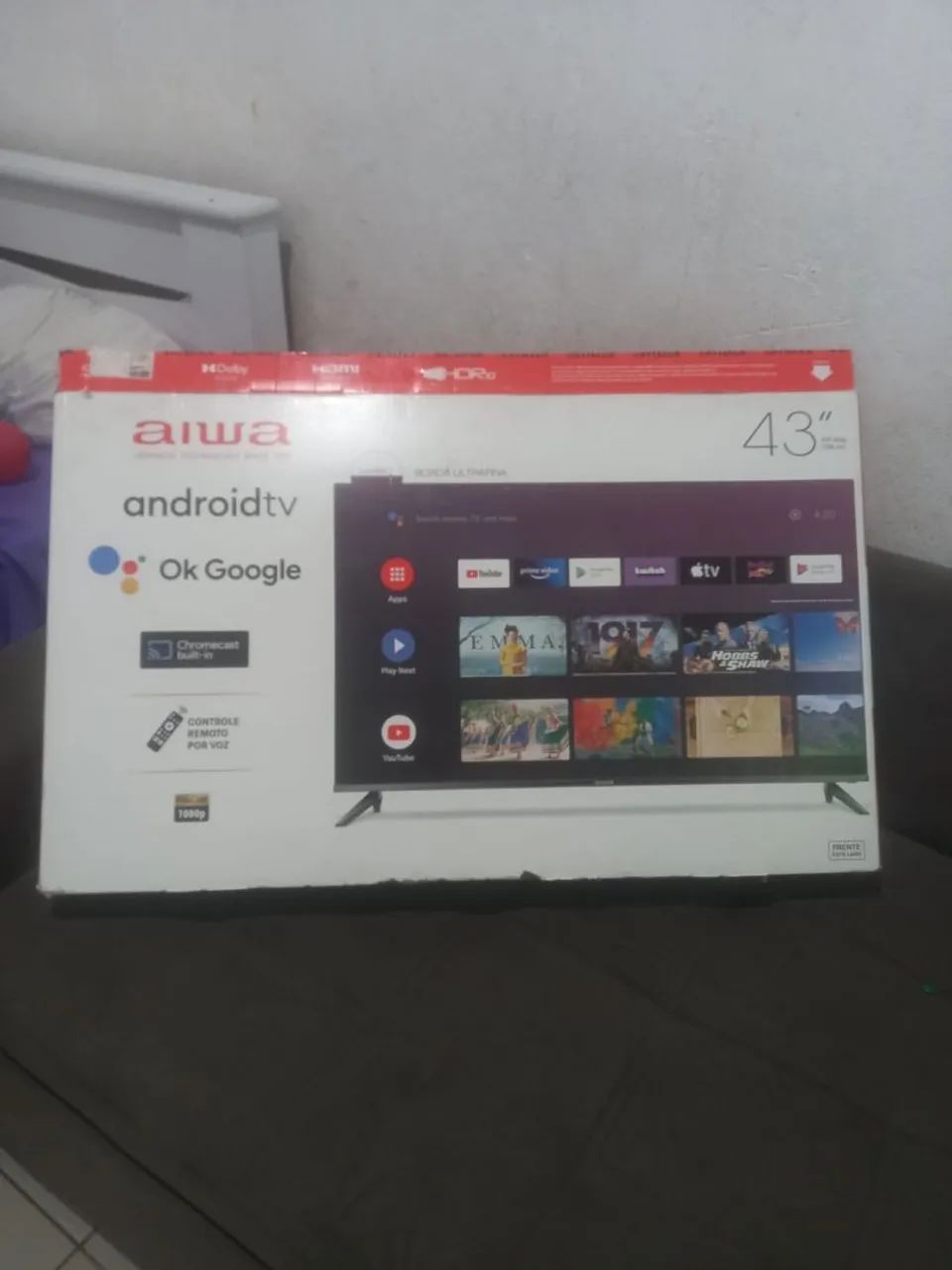 Smart Tv Aiwa 43" Sistema Android (play Story) - Foto 4
