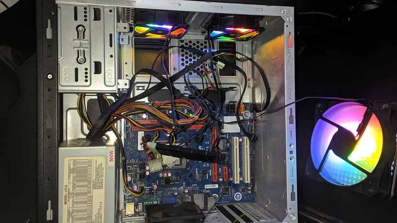 Placa mãe + processador+ gabinete e fonte.  - Foto 5