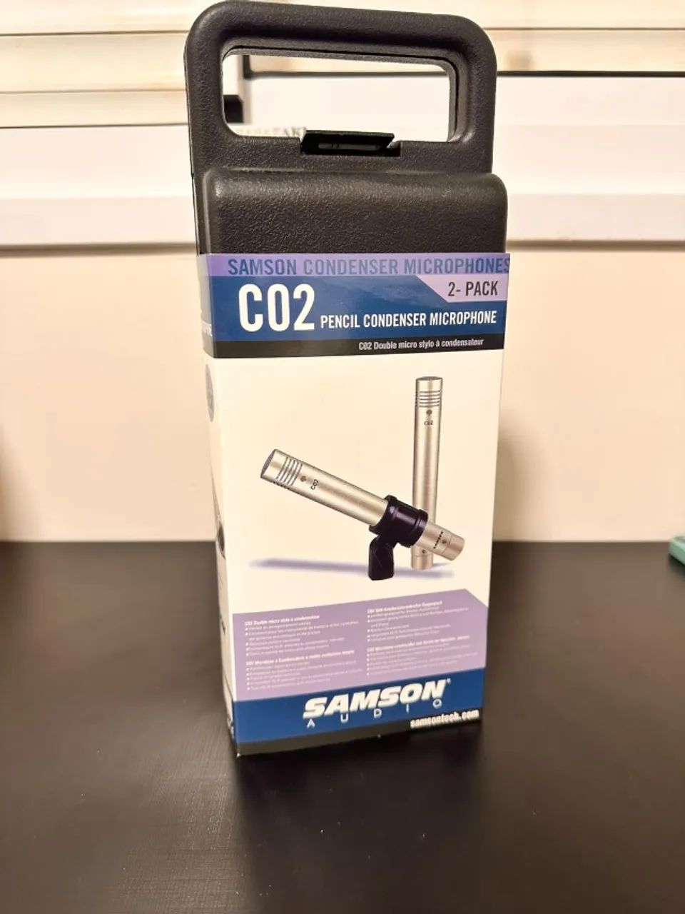 Microfone Samson C02 Condersador ( usado poucas vezes )