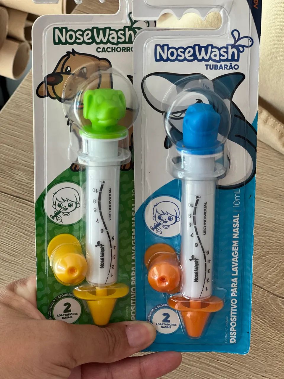 Seringa para lavagem nasal  - Foto 2