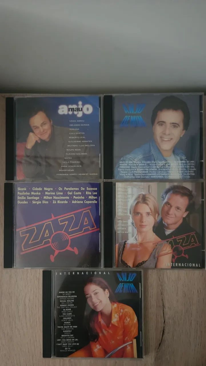 Cds - Kit - Zaza, Anjo de mim e Anjo mau - Novela