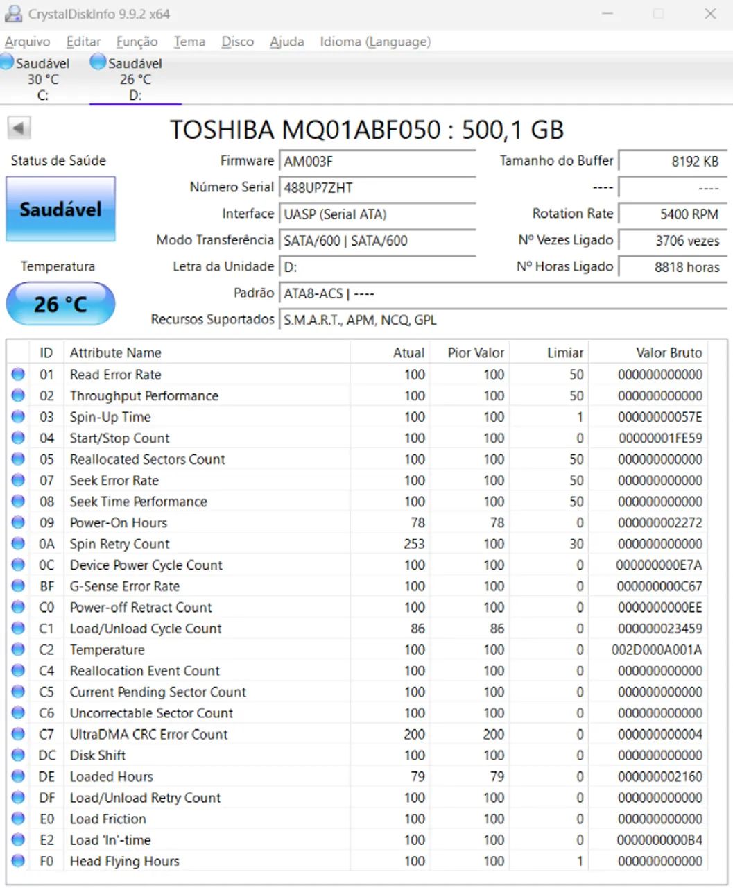 HD's 500gb e 1tb 2,5" Notebook - Foto 3