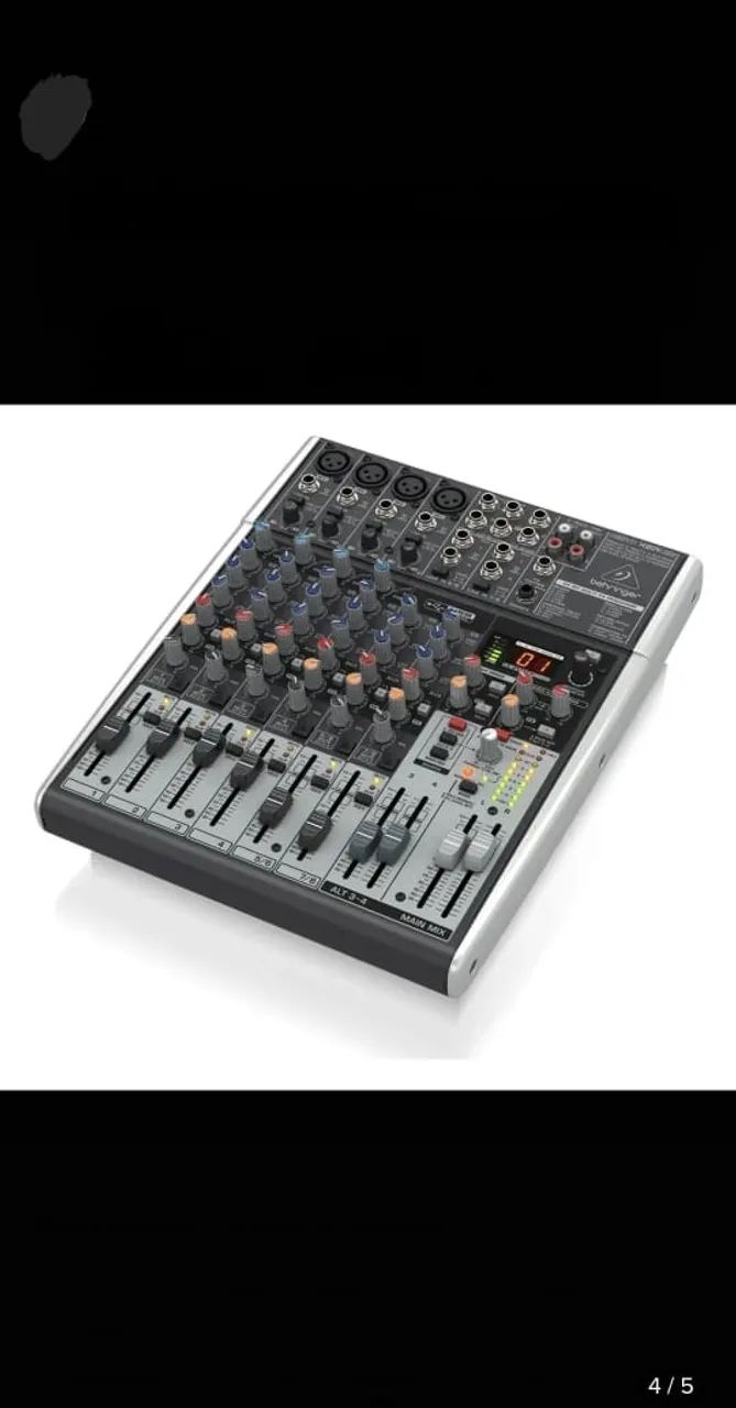 MESA DE SOM BEHRINGER XENYX 1204 NOVA - COM EFEITOS DE VOZ - BIVOLT - Foto 2