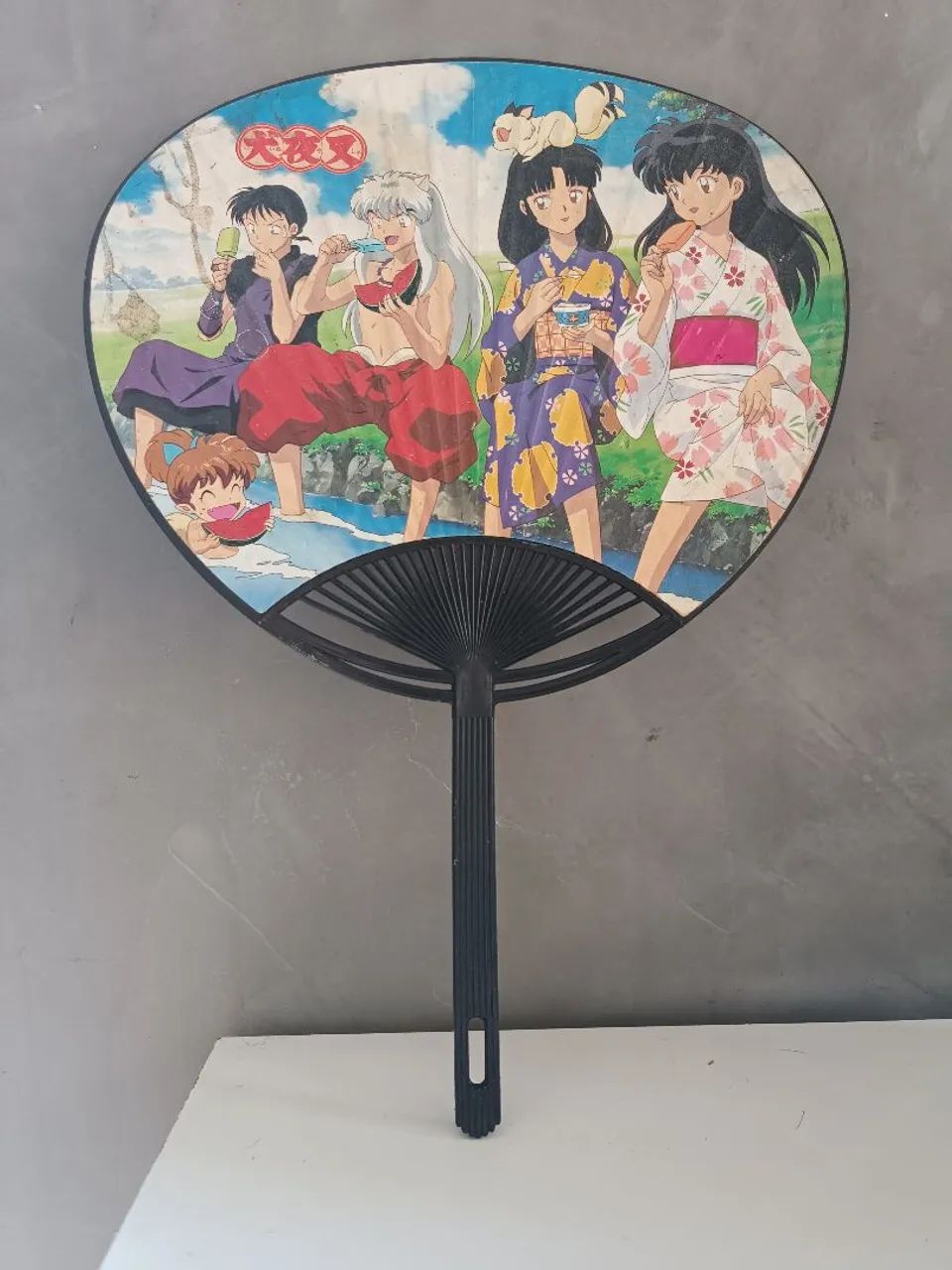 Leque Coleção de Fãs de "Inuyasha" Japonês <br>