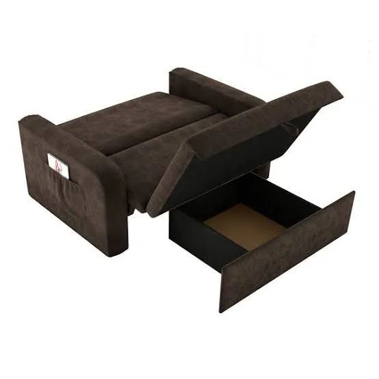 Sofá cama Daiane Suede com baú / 3 cores / frete grátis / pague na entrega  - Foto 5