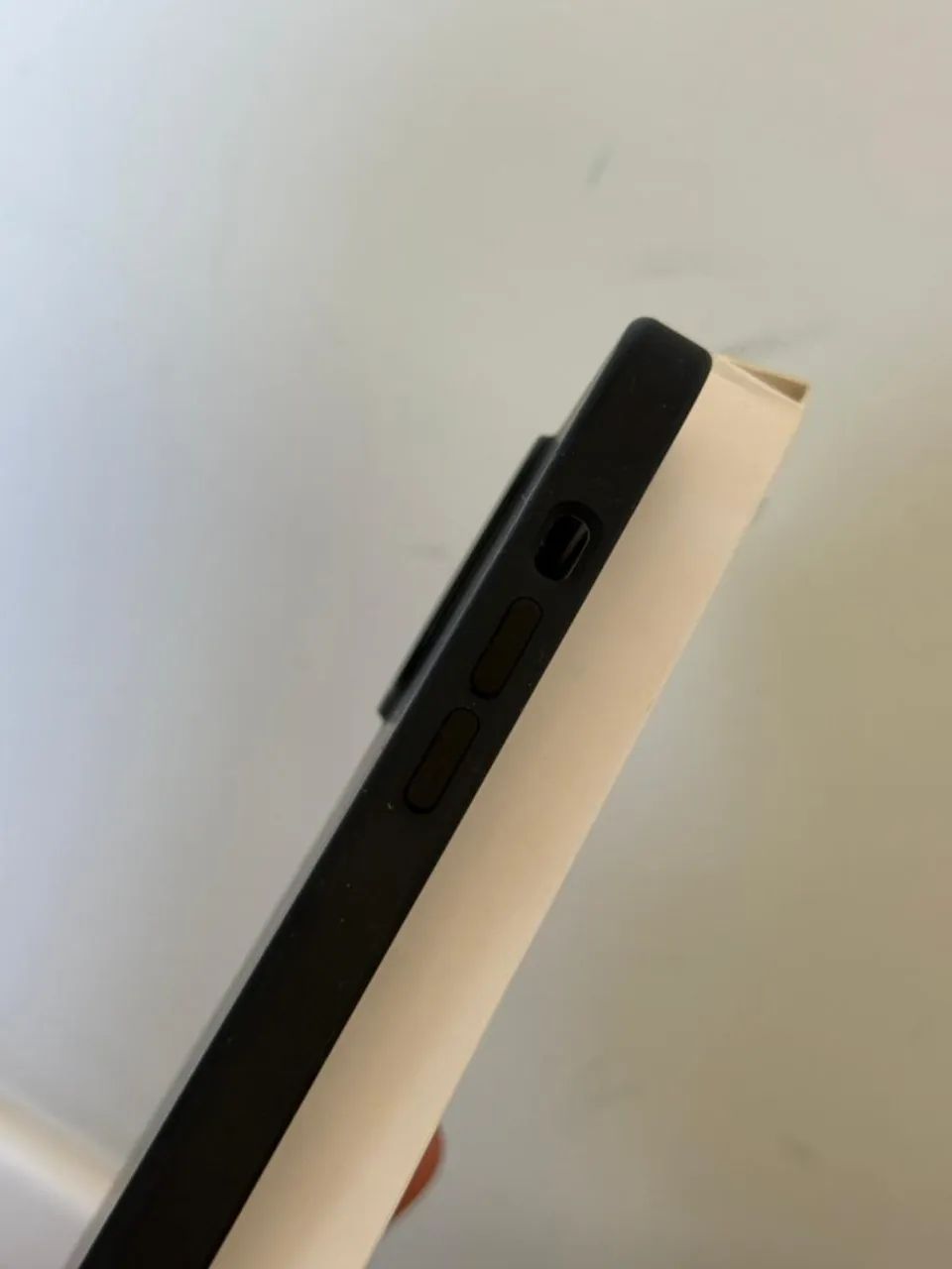 Case iphone 13 promax silicone líquido apple preto - Foto 4