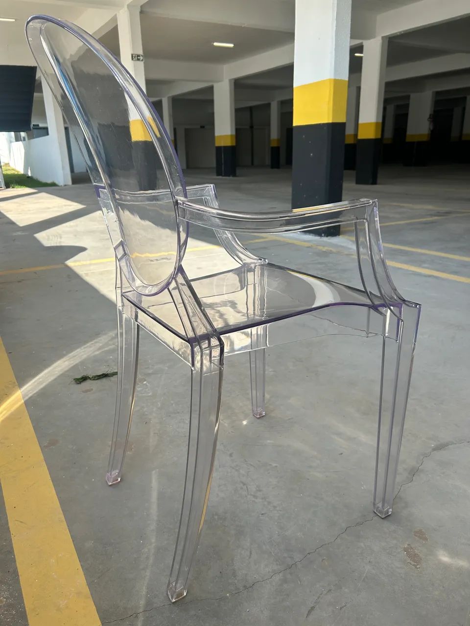 Cadeira Louis Ghost Transparente - Foto 3