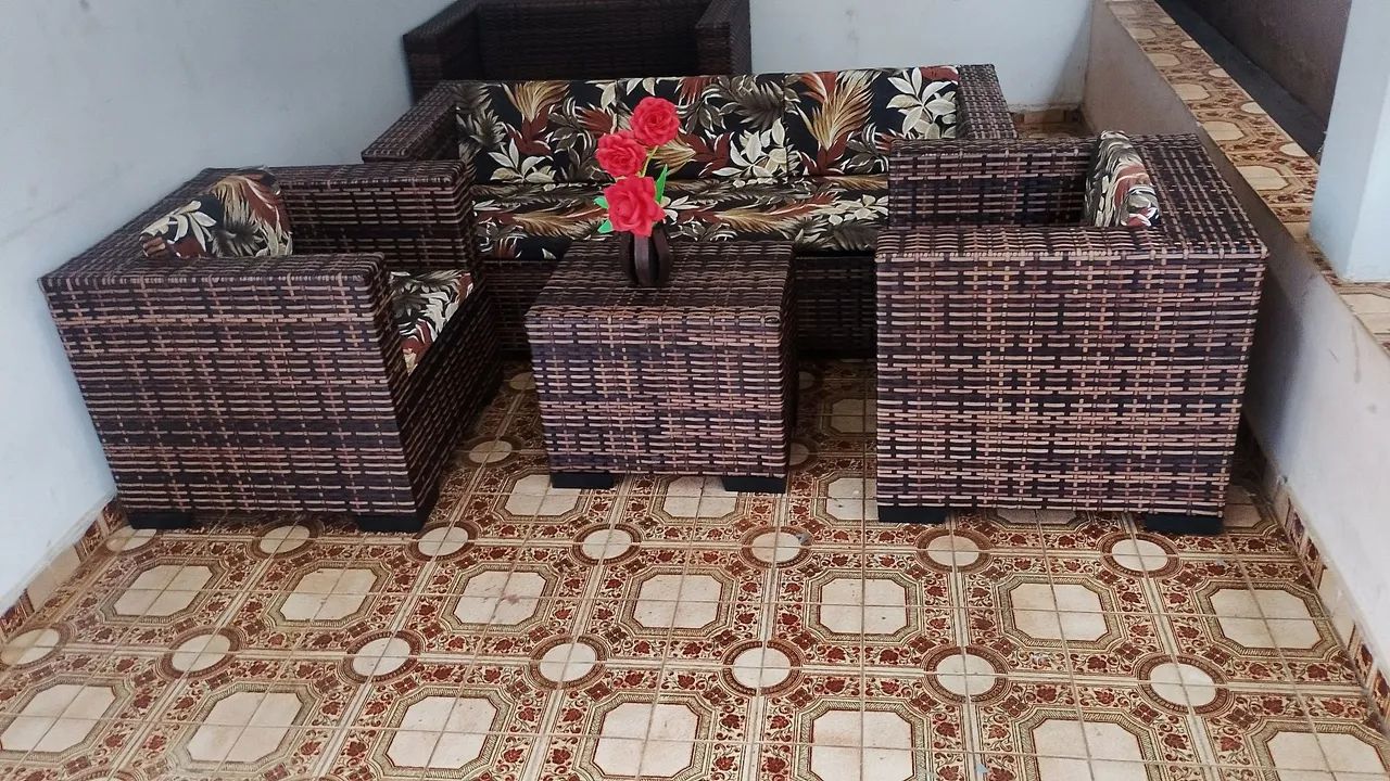 Jogo de sofá alto padrão de área externa  - Foto 5