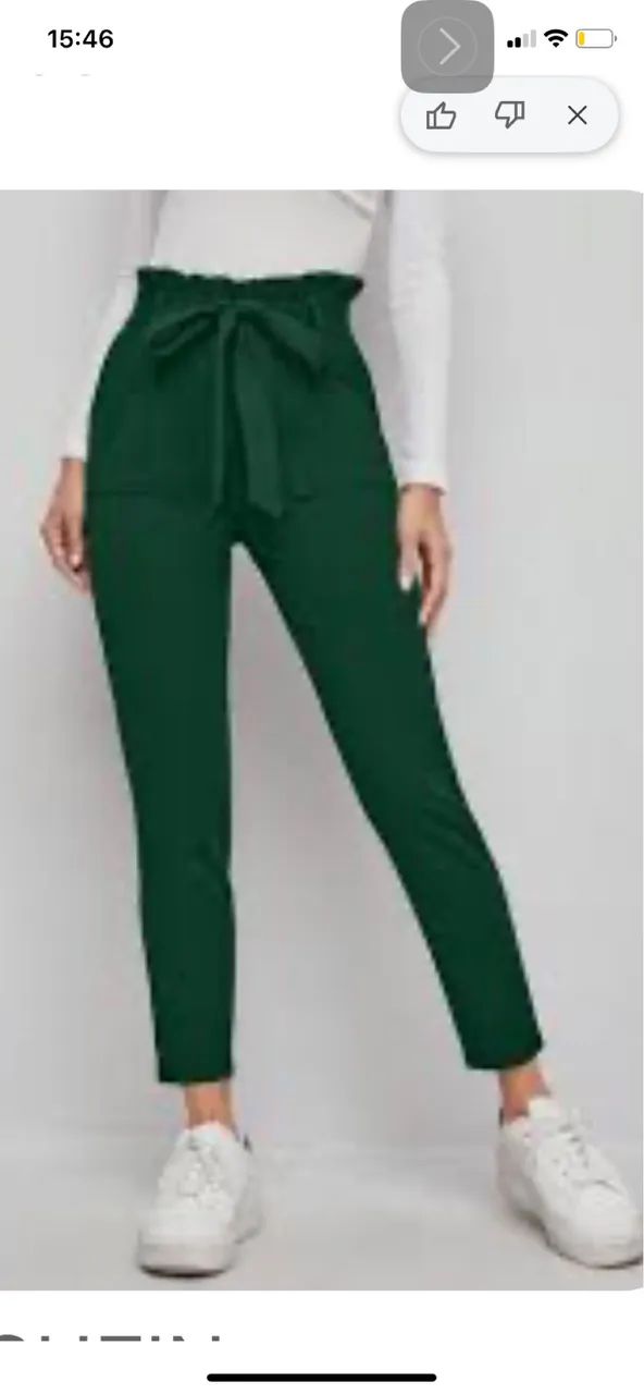 Calça verde 