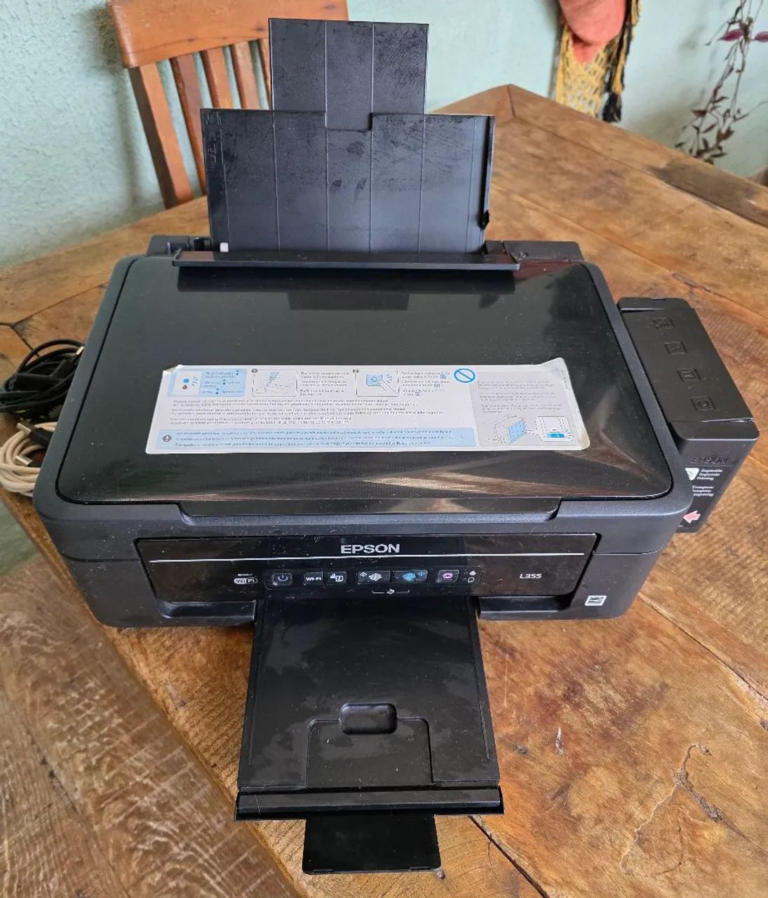 Impressora Multifuncional EcoTank L355 Epson - Foto 5