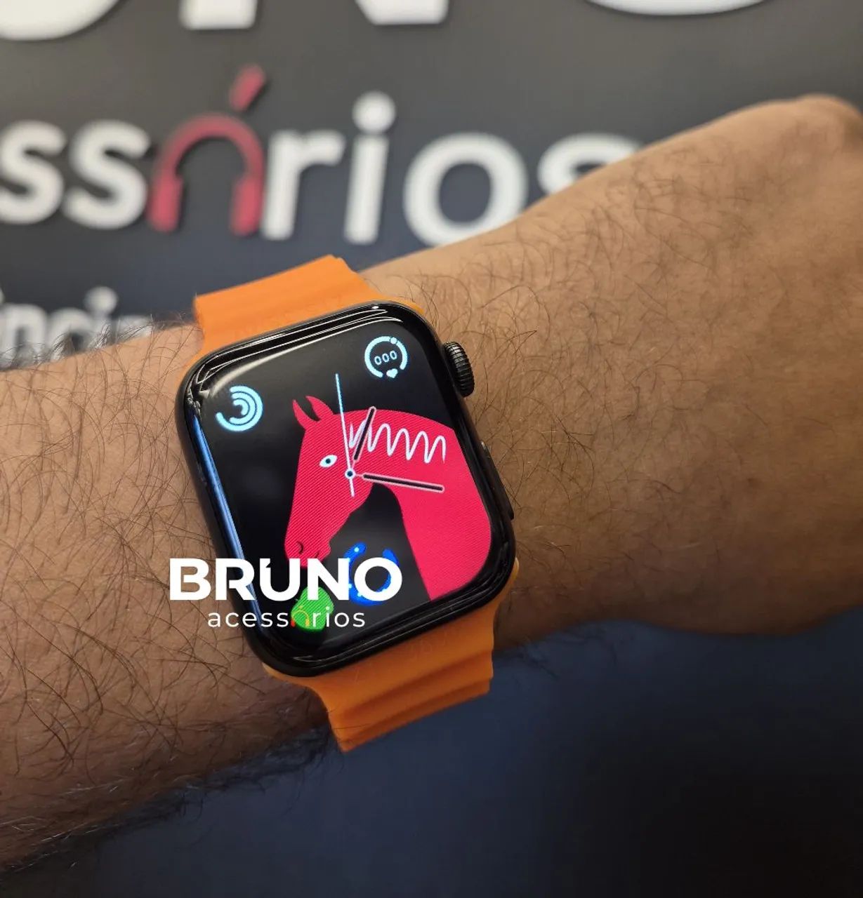 Smartwatch Laxasfit Mini 8 pulseiras - Foto 2