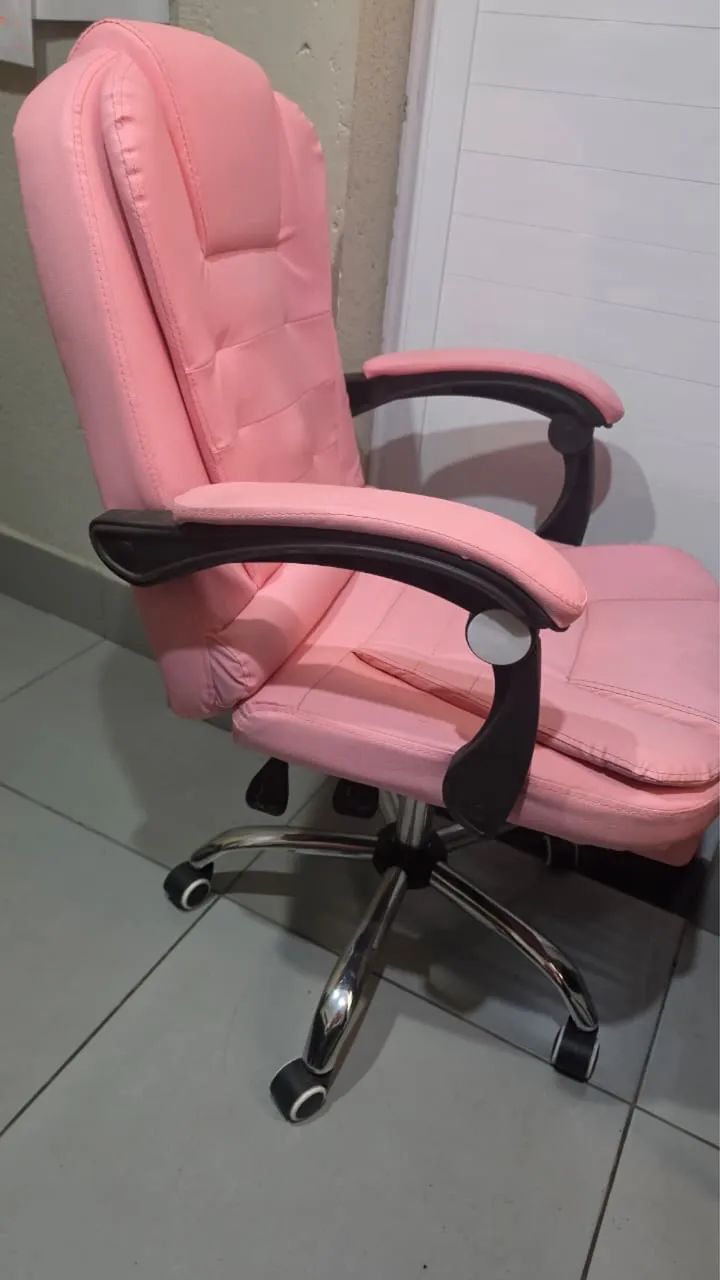 Cadeira Presidente Executiva Rosa - Foto 2