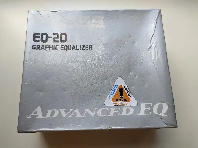 Pedal Boss Eq-20 Advanced Equalizer na caixa - Foto 3