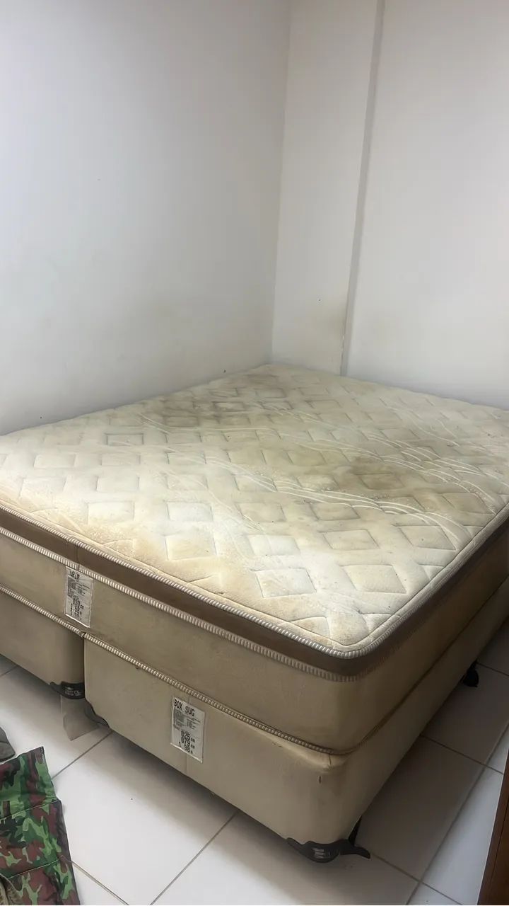 Cama box ( Queen Size ) usada  - Foto 2