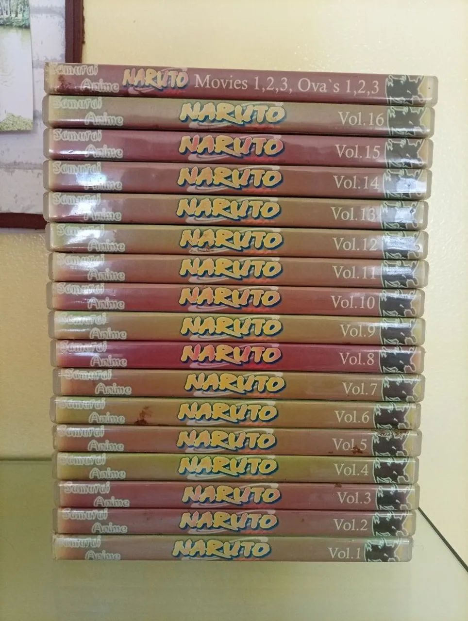 Coletânea de DVDs - Naruto Clássico 