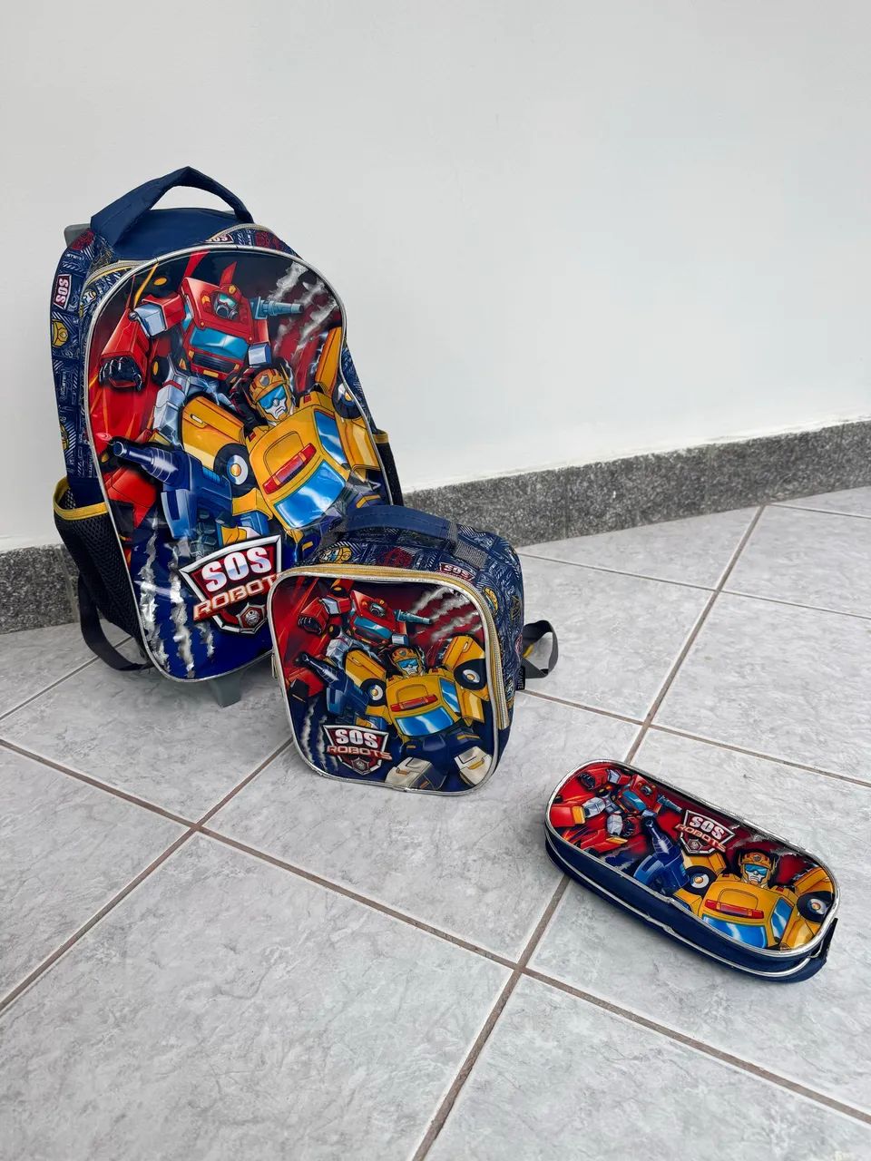 Mochila robôs 