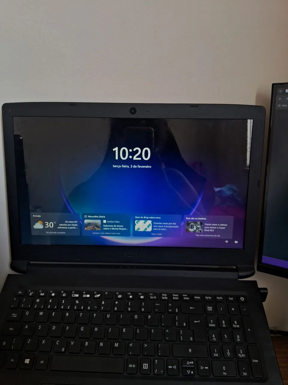 notebook acer 12gb