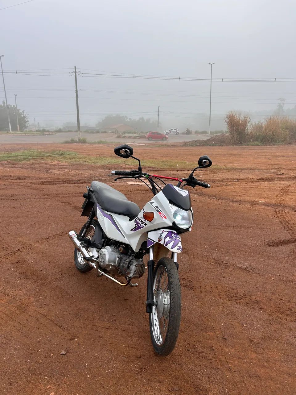 Retrovisor da tiger 900 pra pix - Foto 3