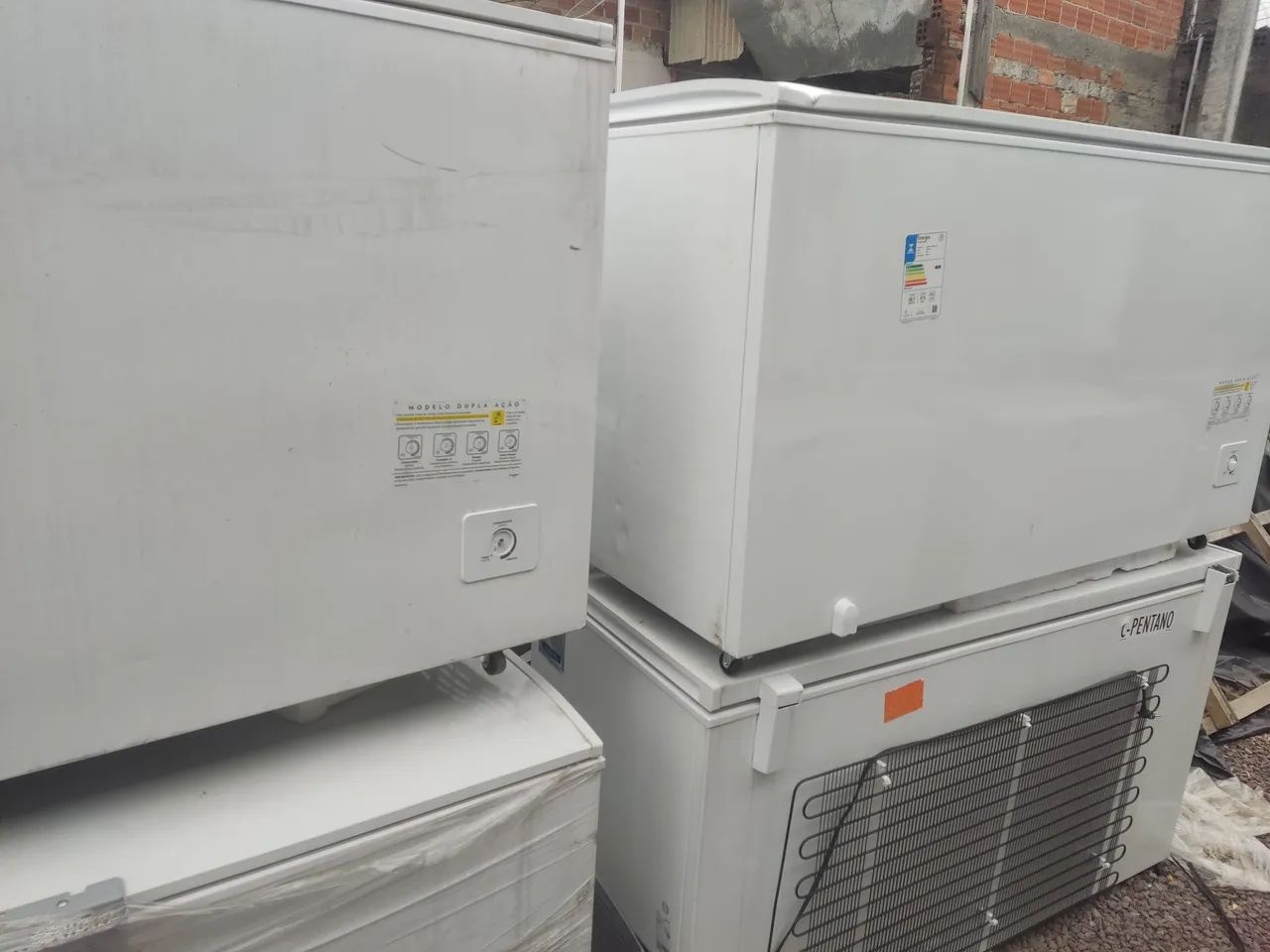 Freezer salvados - Geladeiras e Freezers - Eucaliptos, Fazenda Rio