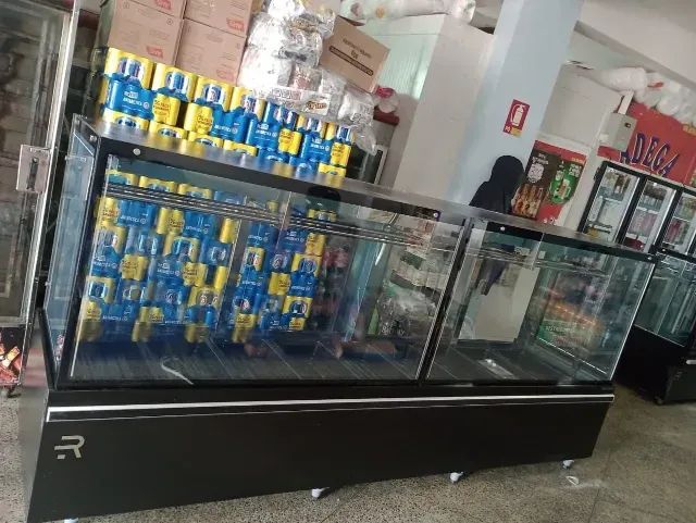 EXPOSITOR AÇOUGUE AR FORÇADO 3 METROS NOVO