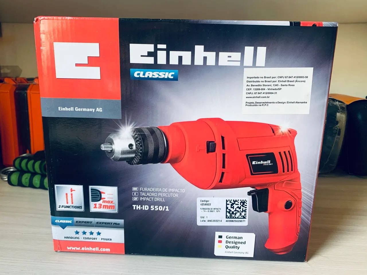 Parafusadeira inpacto EINHELL 550W