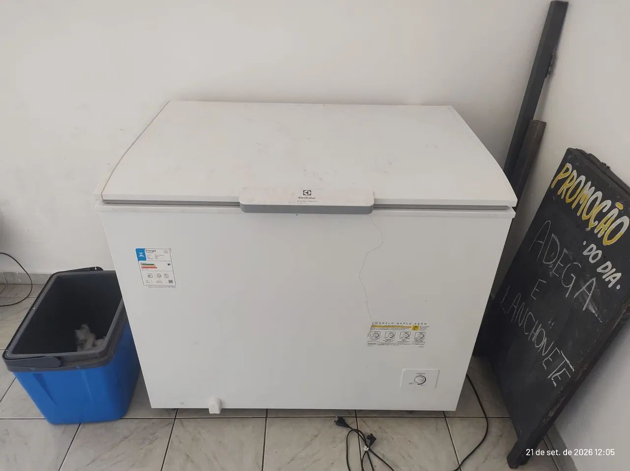 Freezer novo..