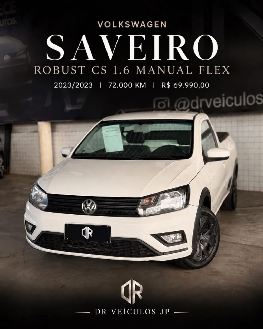 Volkswagen Saveiro ROBUST 1.6 TOTAL FLEX 8V 2023
