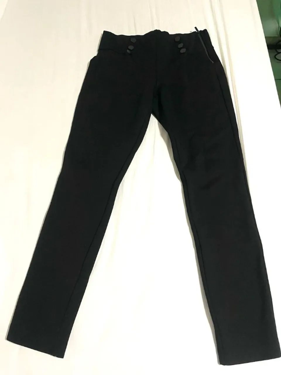 calça zara preta 42