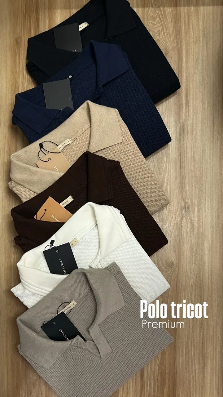 CAMISA POLO TRICOT TEXTURIZADA  - Foto 2