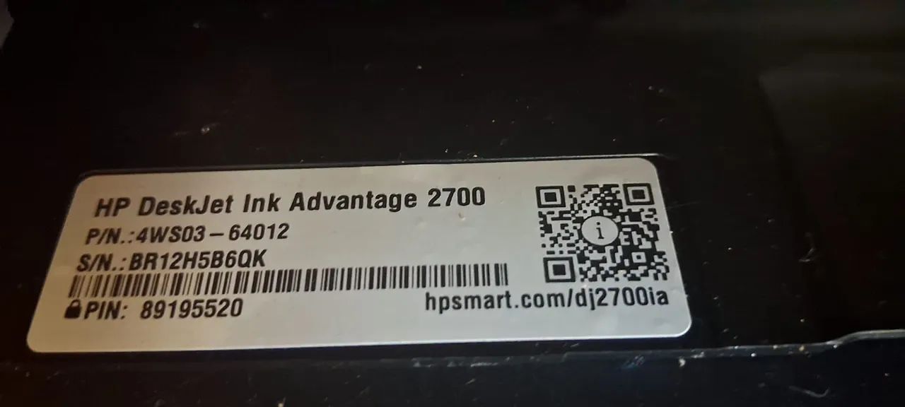 HP Deskjet ink advantage 2700 - Foto 2