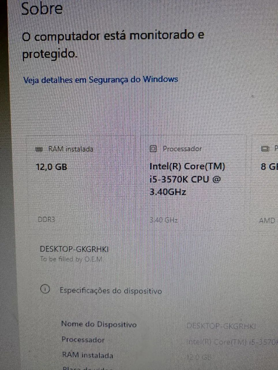 Placa mãe, Processador e memória ram ddr3 - Foto 3