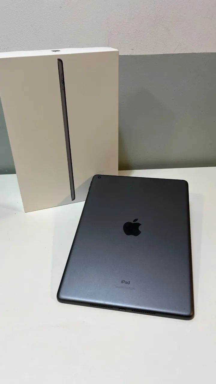 iPad 9 64GB perfeito, impecável, com caixa e nenhuma marca.