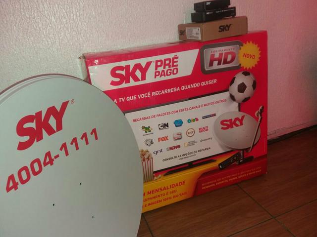 Pré pago da sky, garanta já a sua!